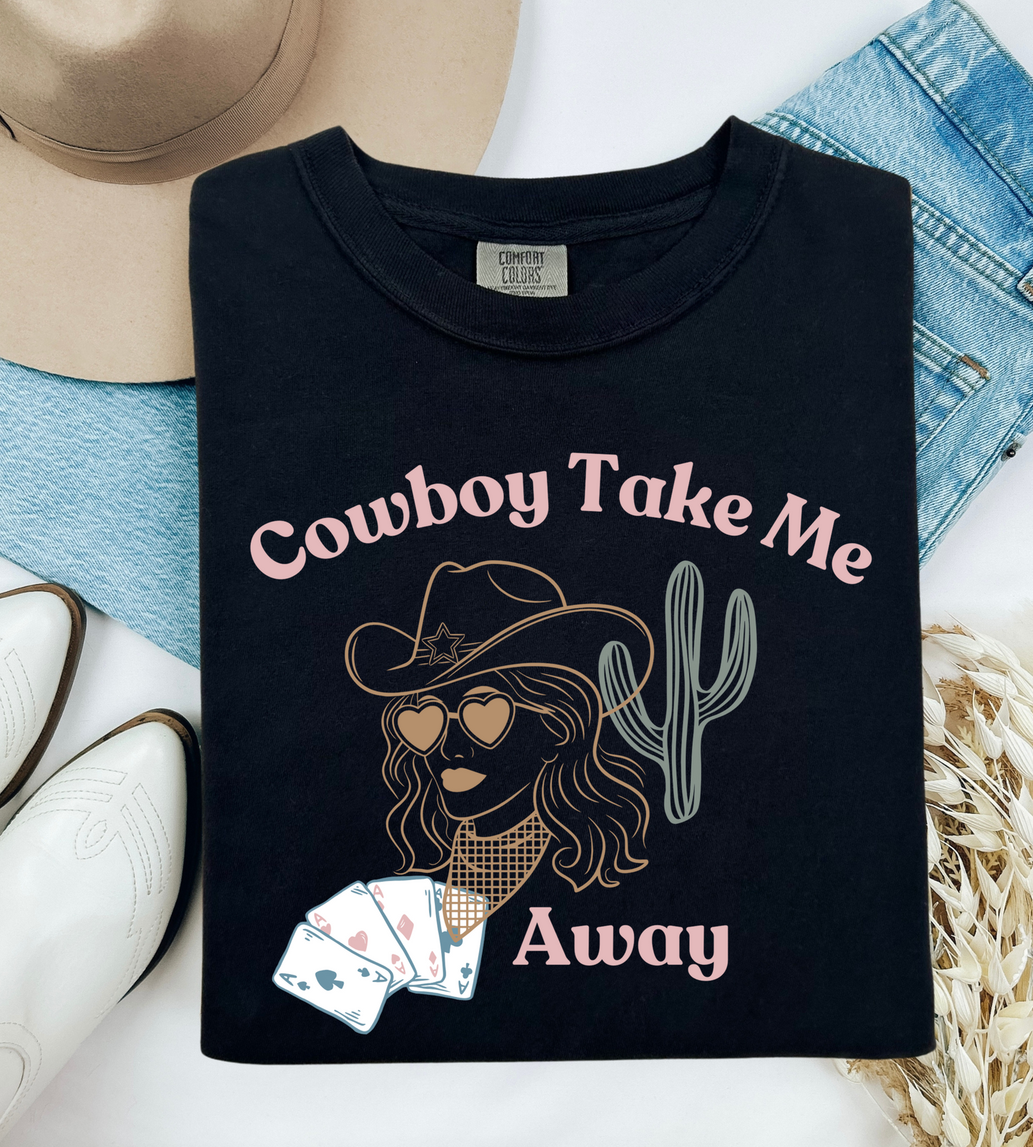 Cowboy Take Me Away Tee