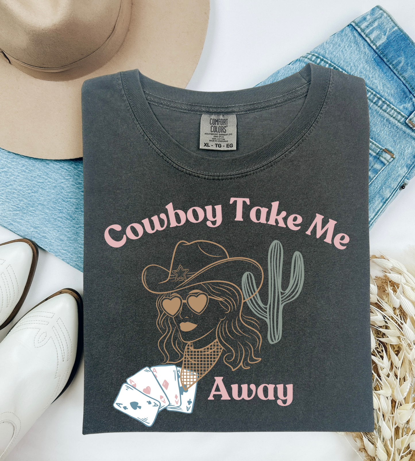 Cowboy Take Me Away Tee